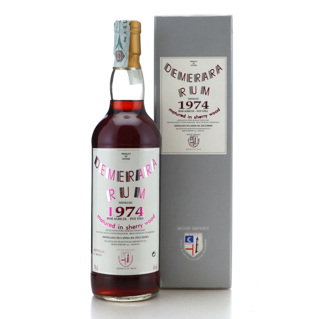 Image for Demerara Rum 1974 Matured in Sherry Wood
