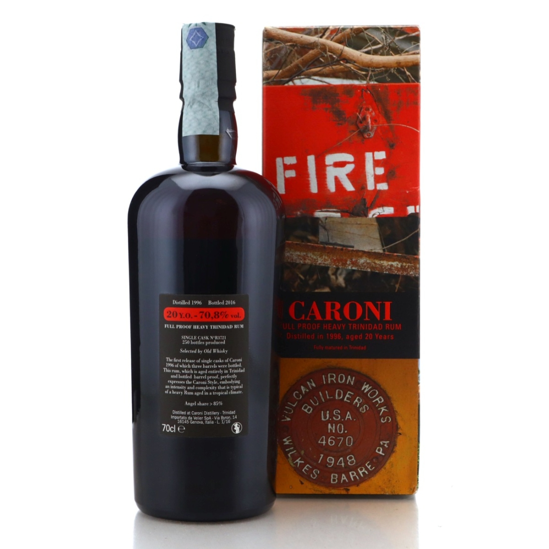 Image for Caroni 1996 Full Proof 20 Year Old Heavy