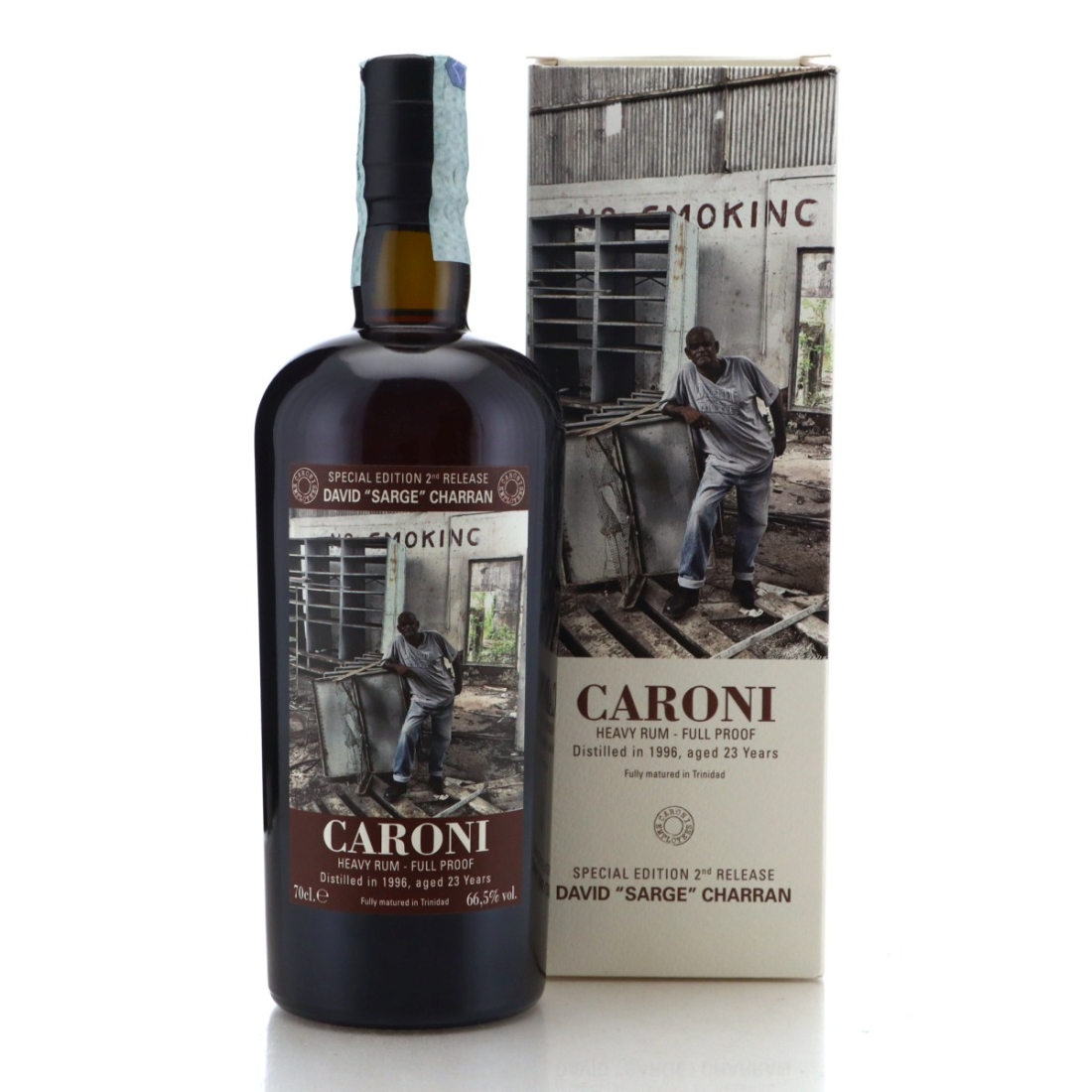 Image for Caroni 1996 Full Proof 23 Year Old Heavy - David "Sarge" Charran