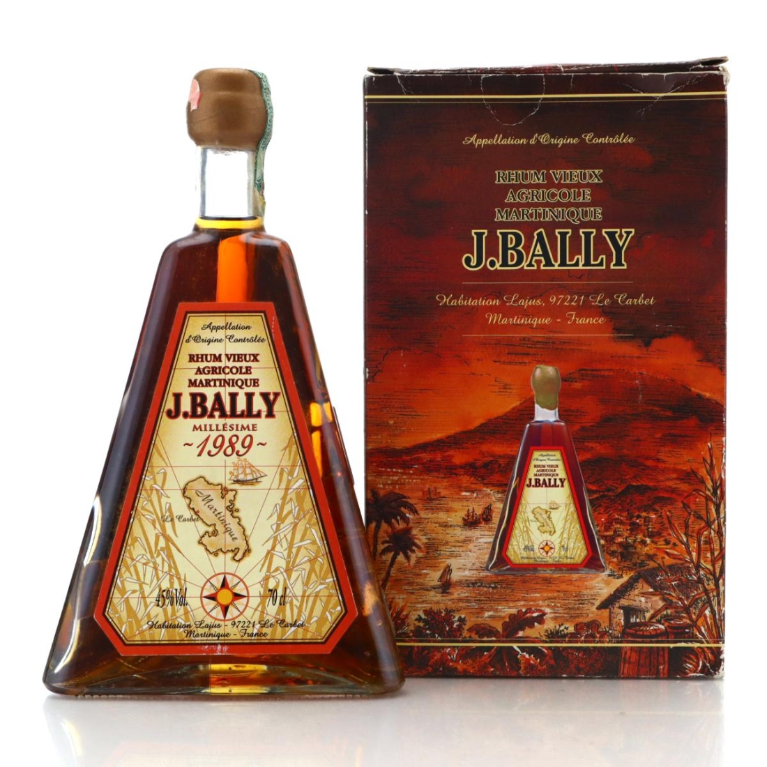 Image for Rhum J. Bally 1989 Pyramide
