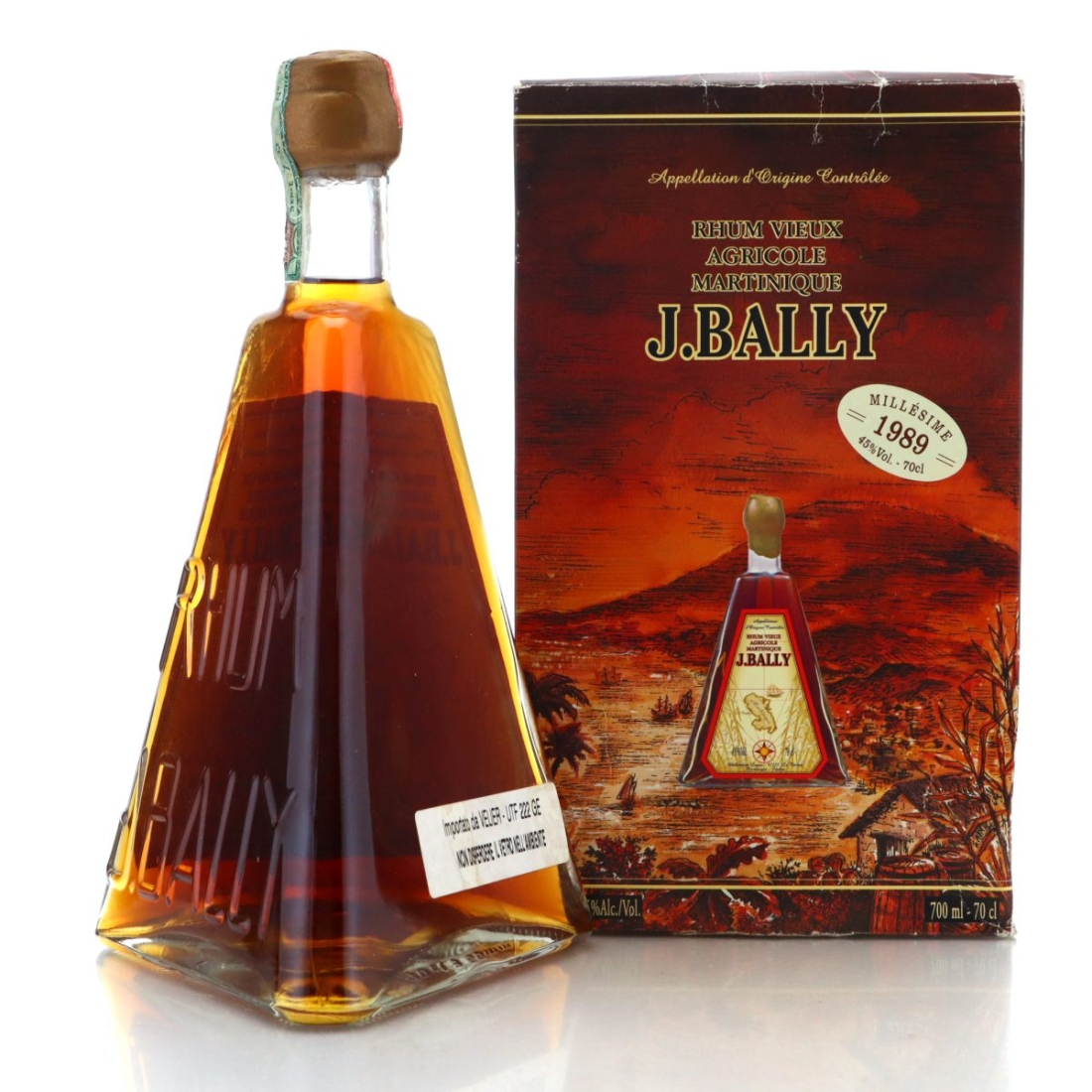 Image for Rhum J. Bally 1989 Pyramide