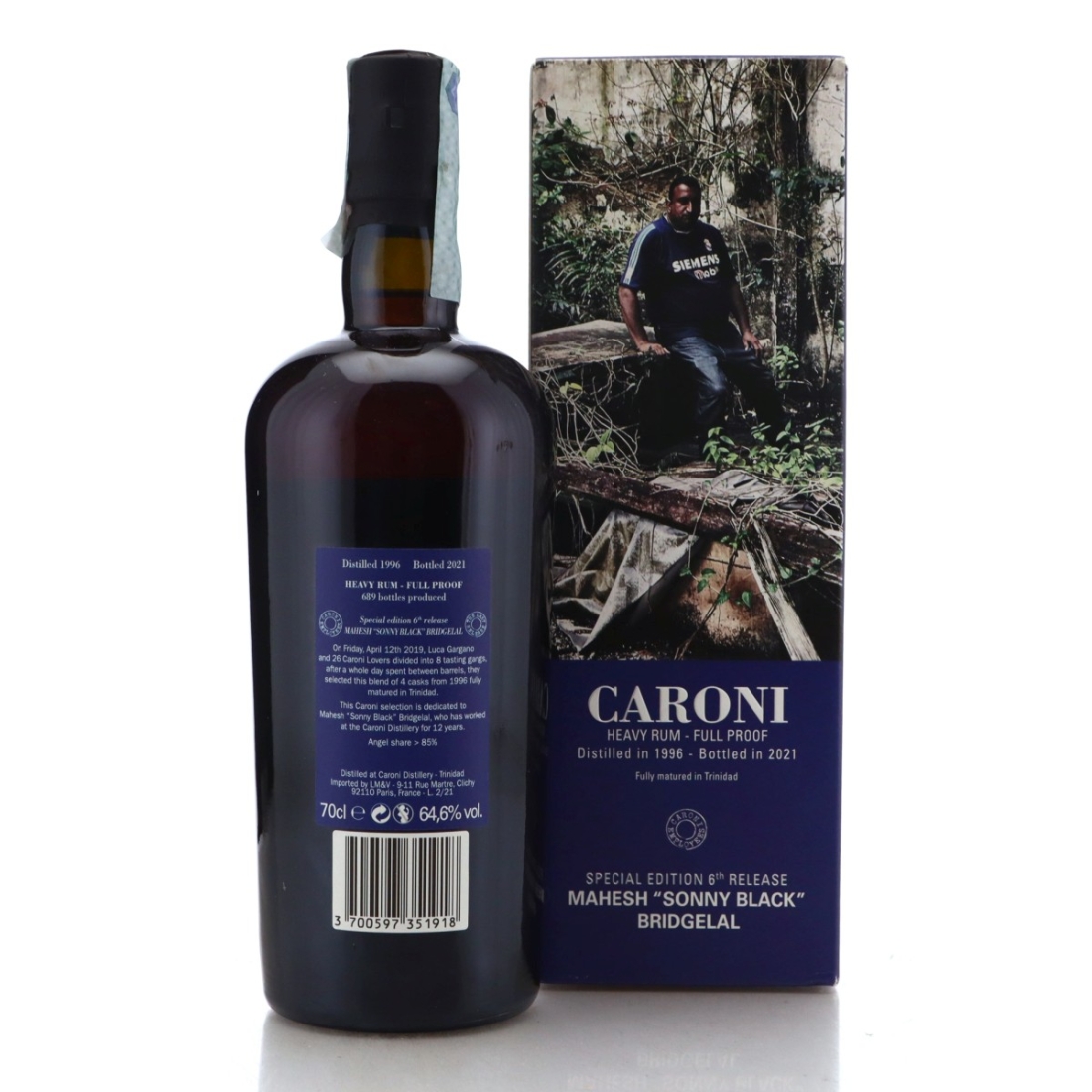 Image for Caroni 1996 Full Proof Heavy - Mahesh "Sonny Black" Bridgelal