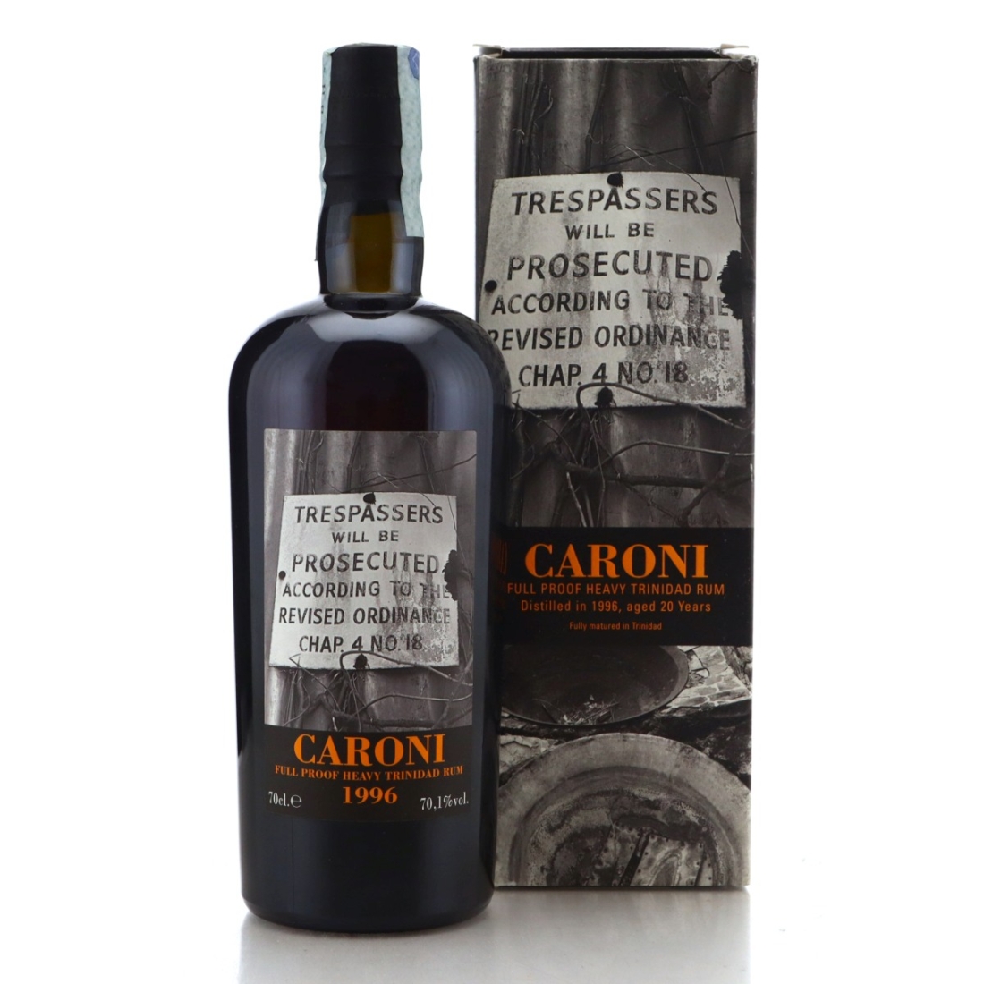 Image for Caroni 1996 Full Proof 20 Year Old Heavy