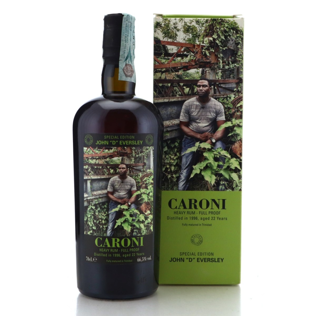 Image for Caroni 1996 Full Proof 22 Year Old Heavy - John "D" Eversley