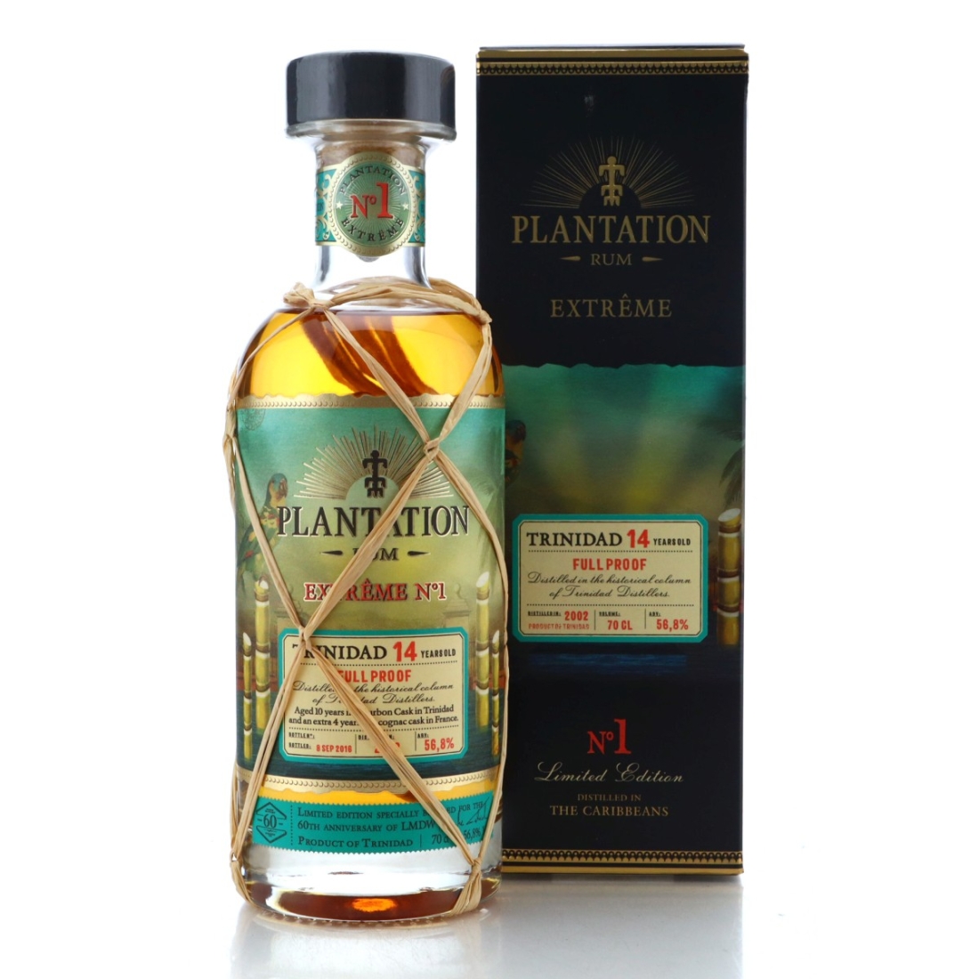 Image for Trinidad Distillers 2002 Plantation 14 Year Old Extrême No.1
