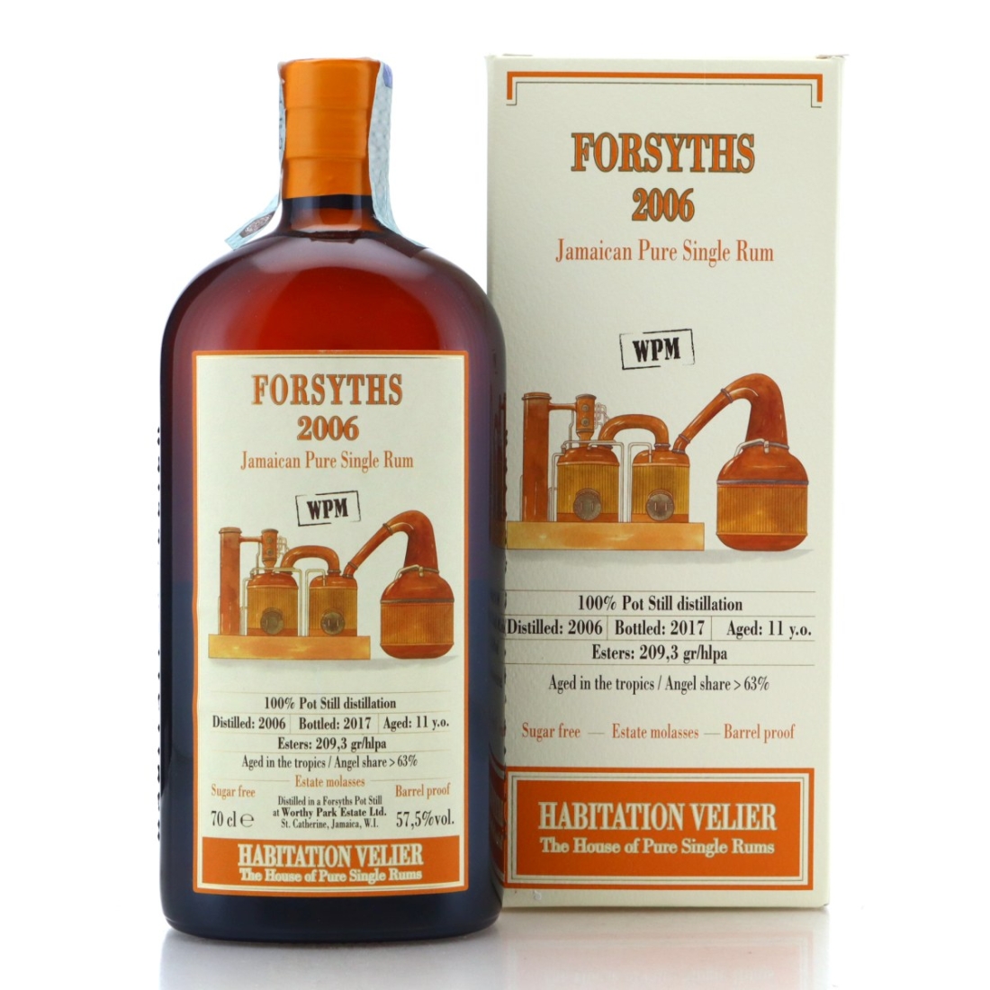 Image for Forsyths WPM 2006 Habitation Velier 11 Year Old