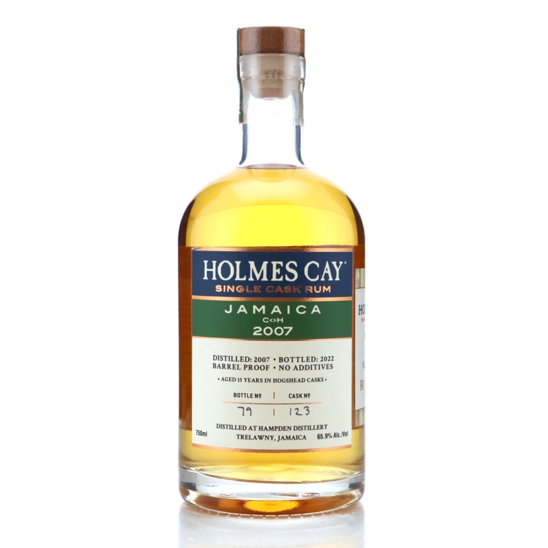 Image for Hampden C<>H 2007 Holmes Cay 15 Year Old
