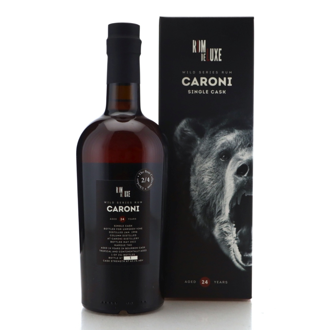 Image for Caroni TMC 1998 Wild Series 24 Year Old