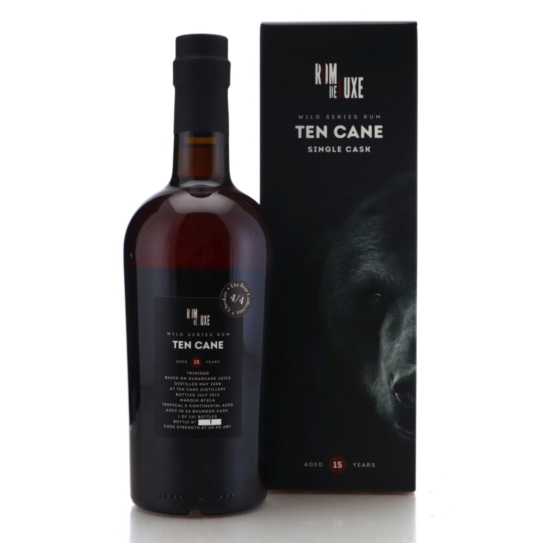 Image for Ten Cane BTXCA 2008 Wild Series 15 Year Old