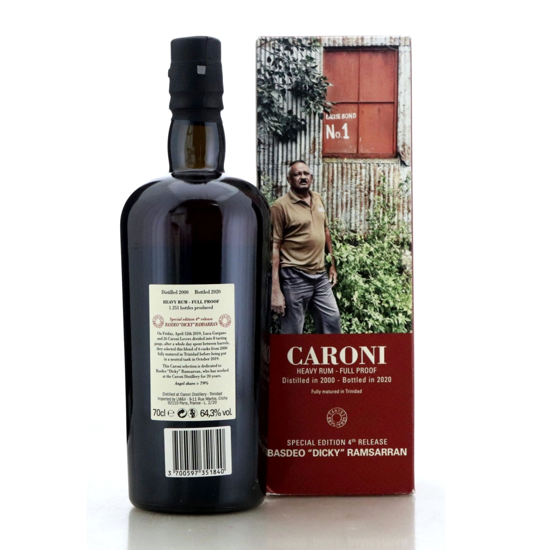 Image for Caroni 2000 Full Proof Heavy - Basdeo "Dicky" Ramsarran