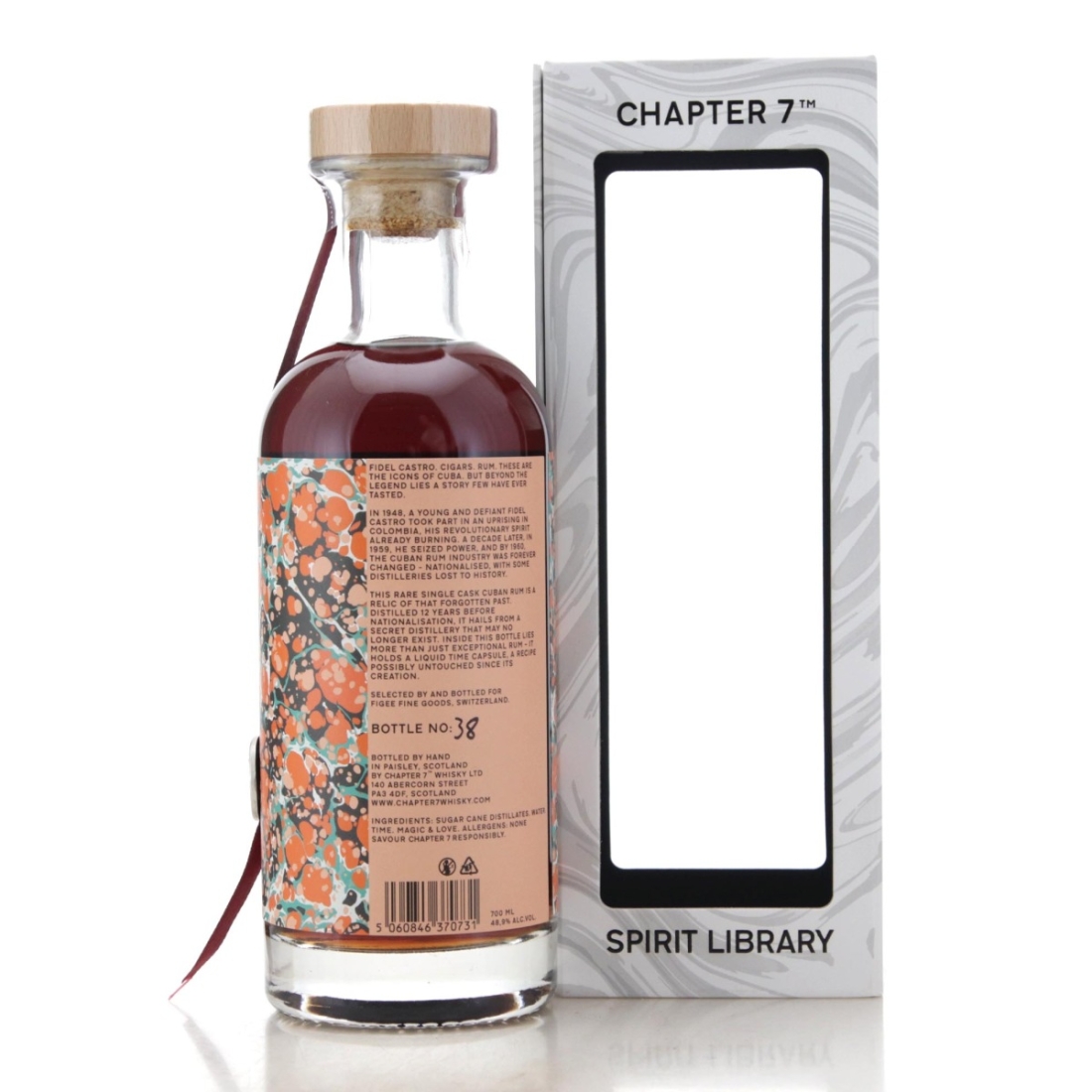 Image for Cuban Rum 1948 Spirits Library 76 Year Old