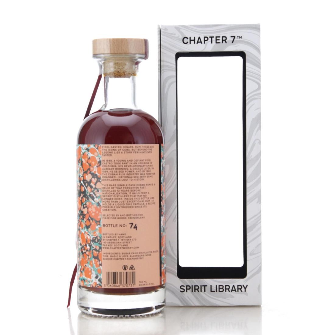 Image for Cuban Rum 1948 Spirits Library 76 Year Old