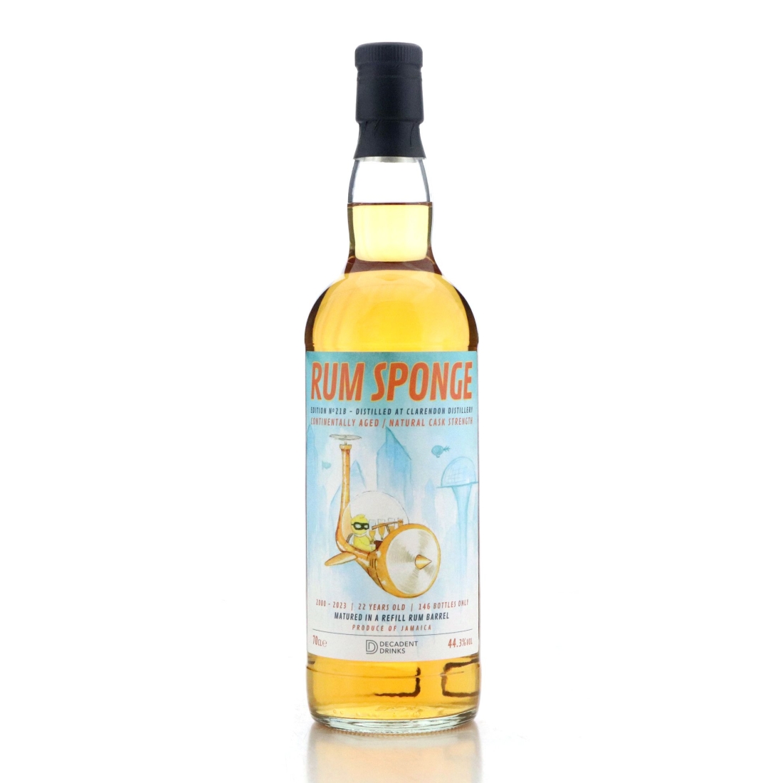 Image for Clarendon 2000 Rum Sponge 22 Year Old Edition No.21B