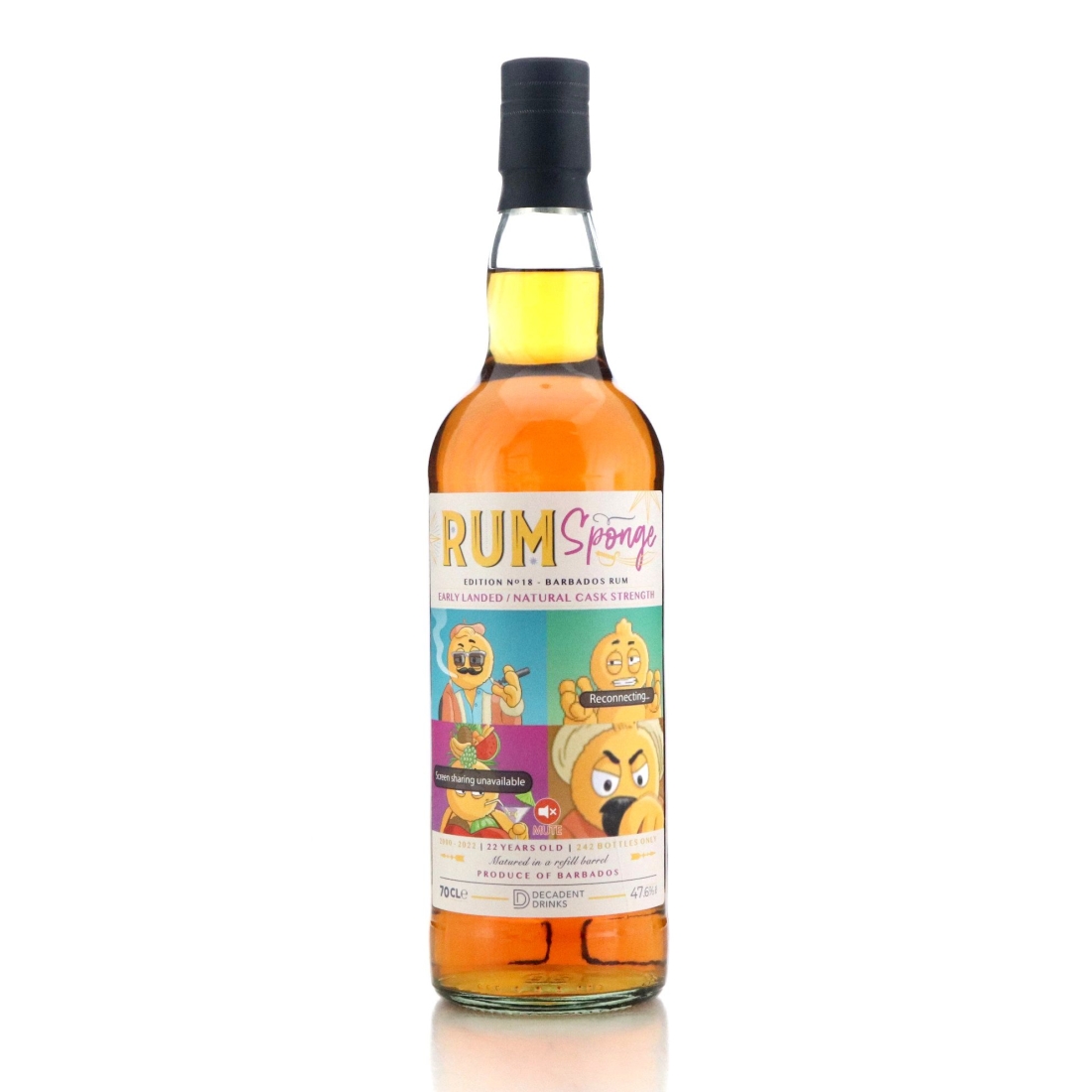 Image for Rum Sponge 2000 22 Year Old Barbados Rum Edition No.18