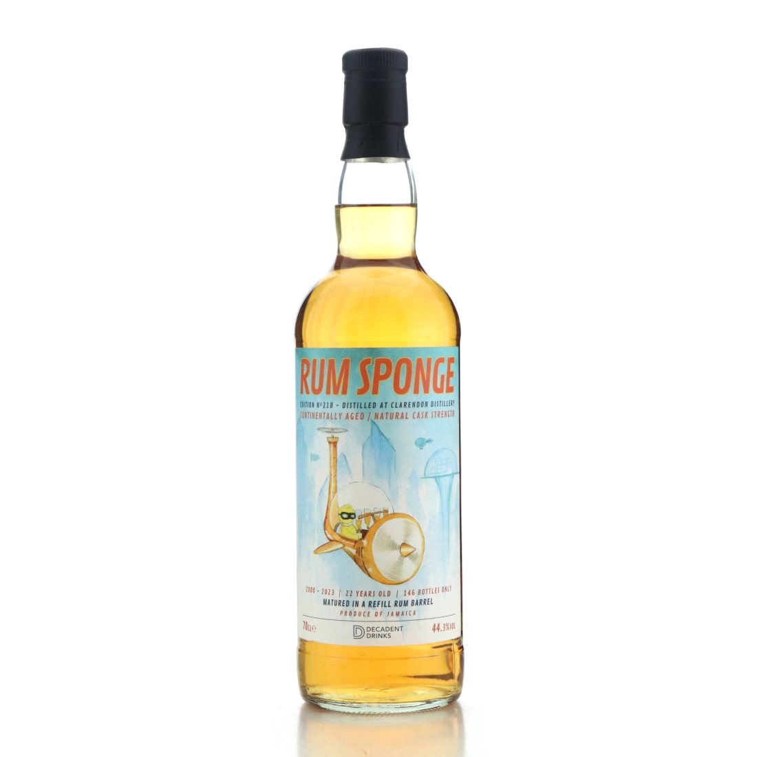 Clarendon 2000 Rum Sponge 22 Year Old Edition No.21B
