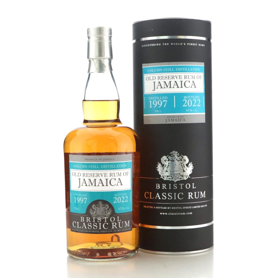 Image for Bristol Classic Rum 1996 Old Reserve Rum of Jamaica
