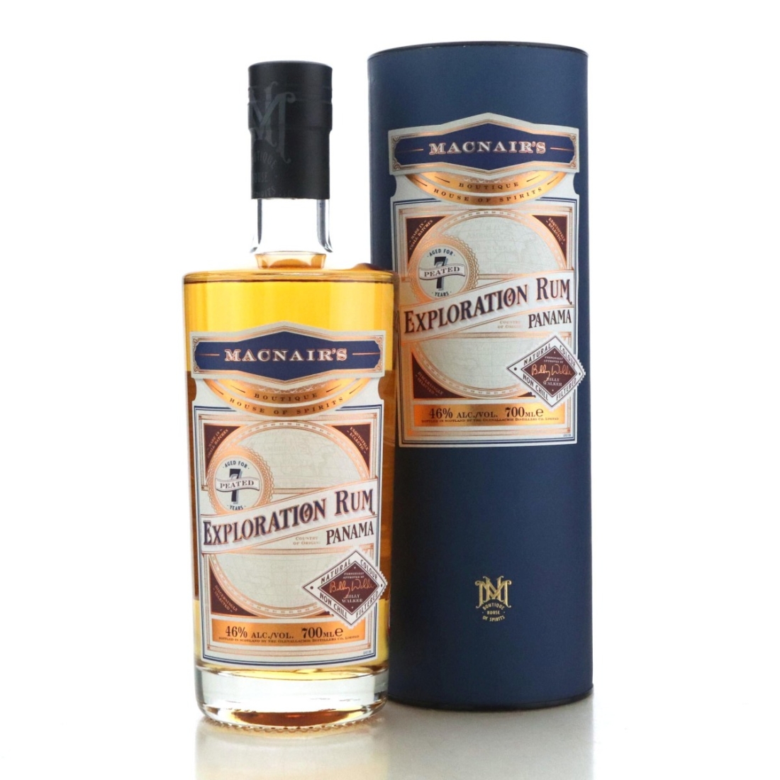Image for MacNairs Peated Panama Exploration Rum 7 Year Old