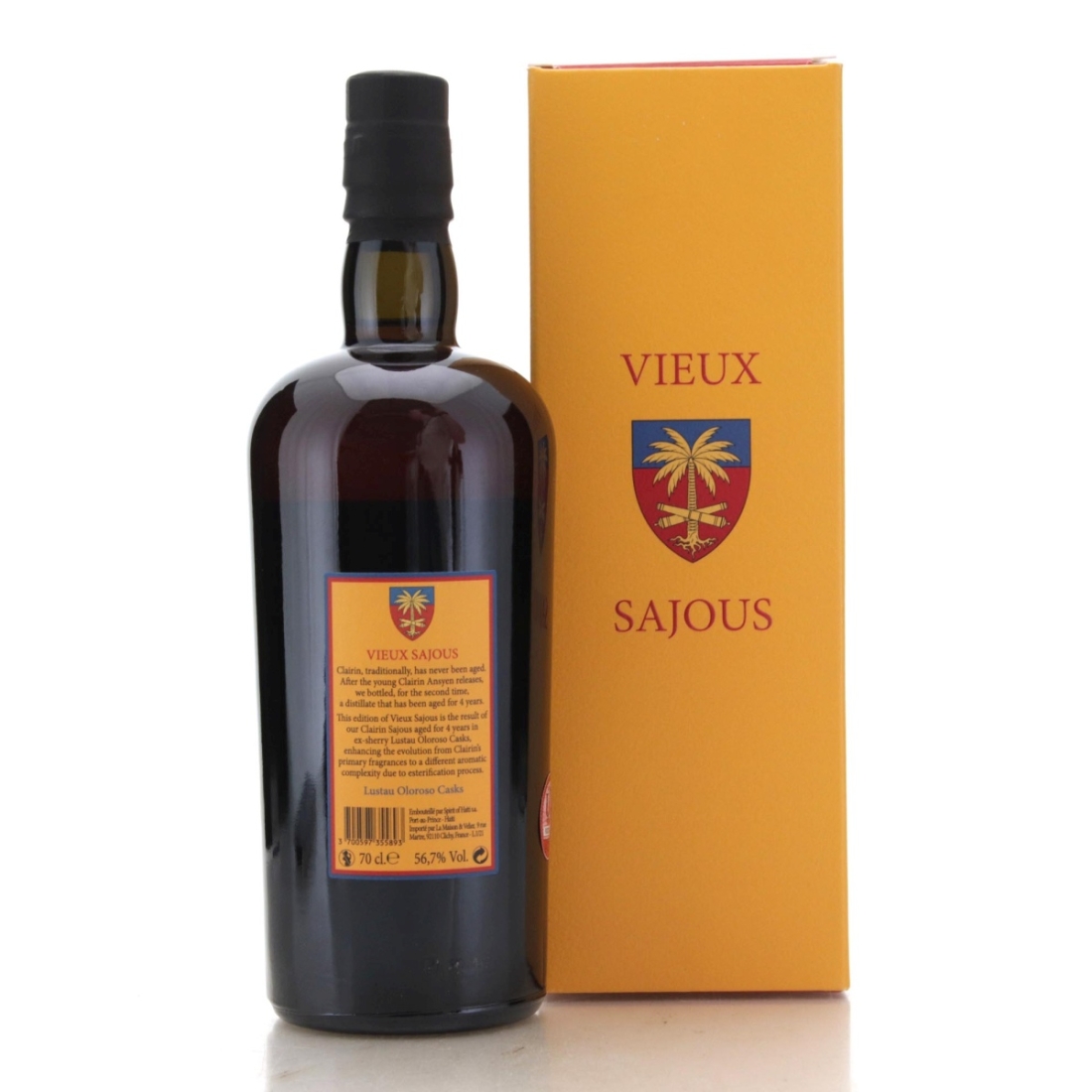 Image for Vieux Sajous 2017 Lustau Oloroso Casks 4 Year Old