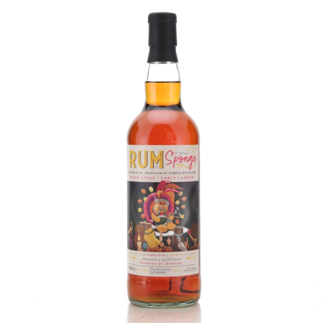 Image for Caroni 1998 Rum Sponge 22 Year Old Edition No.10