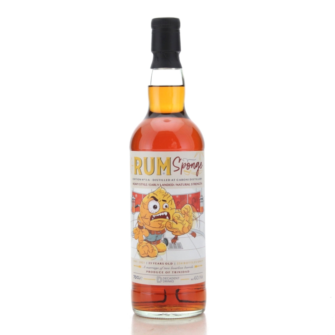 Image for Caroni 1997 Rum Sponge 23 Year Old Edition No.3A