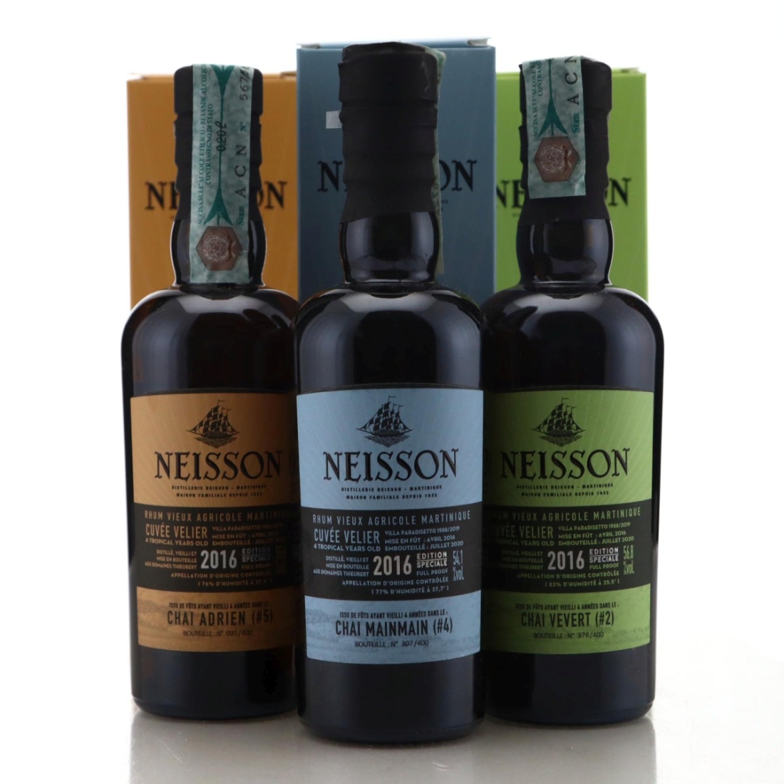Image for Neisson 2016 Velier 4 Year Old Chai 3 x 20cl