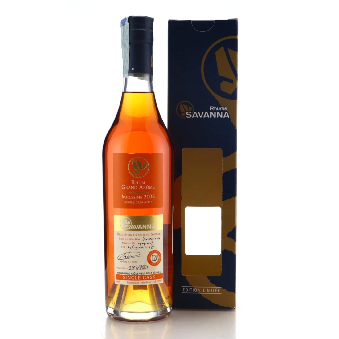 Image for Savanna 2006 Single Cask 12 Year Old Grand Arôme