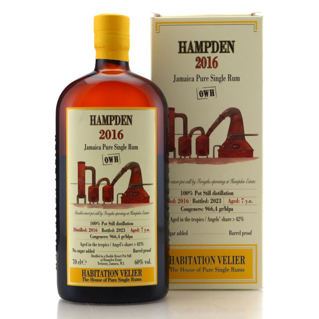 Image for Hampden OWH 2016 Habitation Velier 7 Year Old