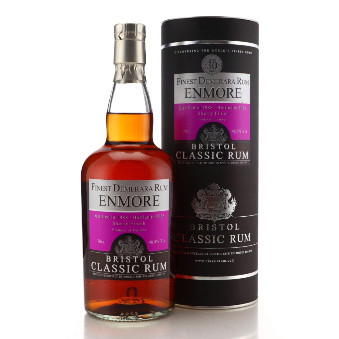 Image for Enmore 1988 Bristol Classic Rum 30 Year Old