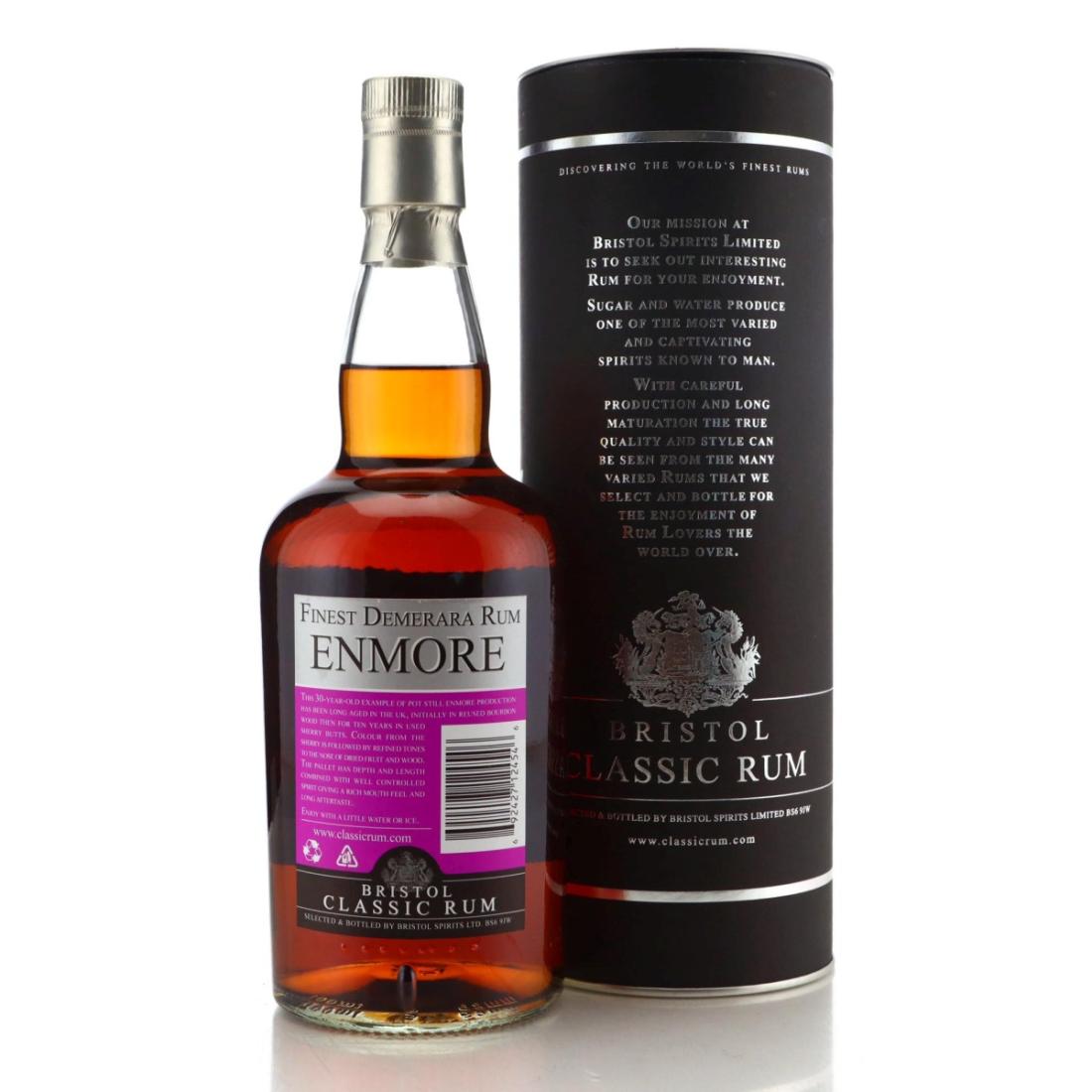 Image for Enmore 1988 Bristol Classic Rum 30 Year Old