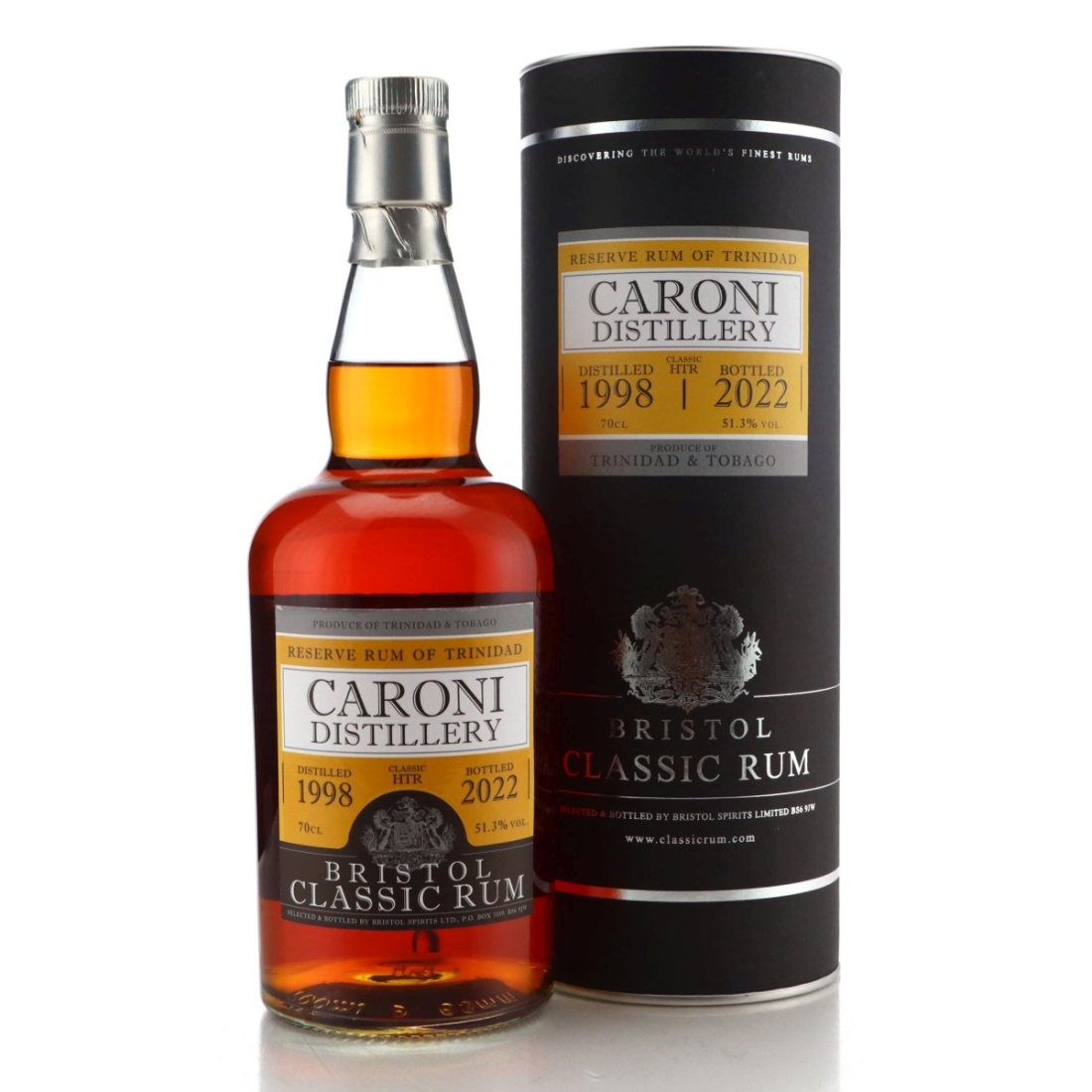 Image for Caroni HTR 1998 Bristol Classic Rum