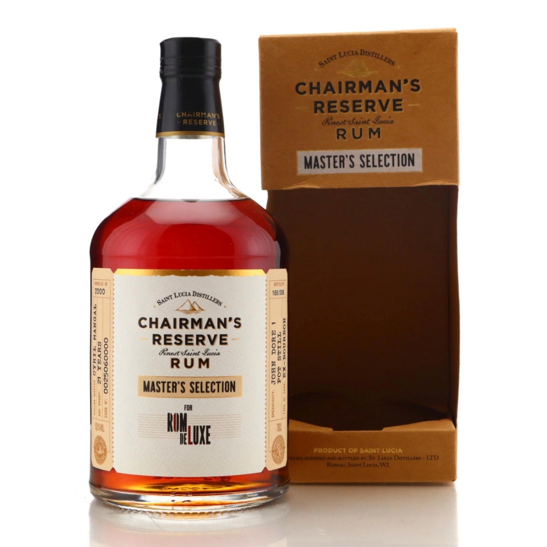 Image for Chairman's Reserve 2000 Master's Selection 21 Year Old
