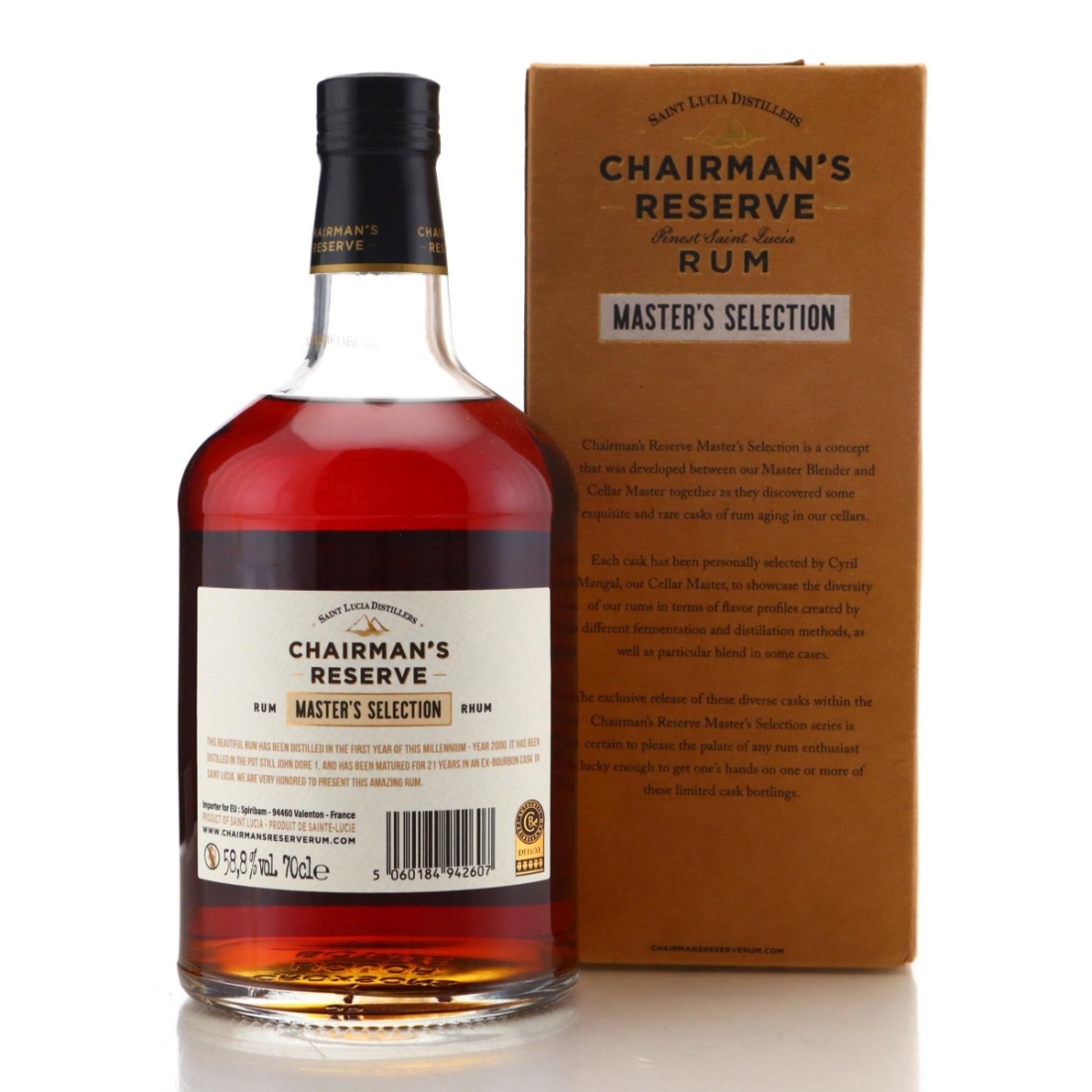 Image for Chairman's Reserve 2000 Master's Selection 21 Year Old