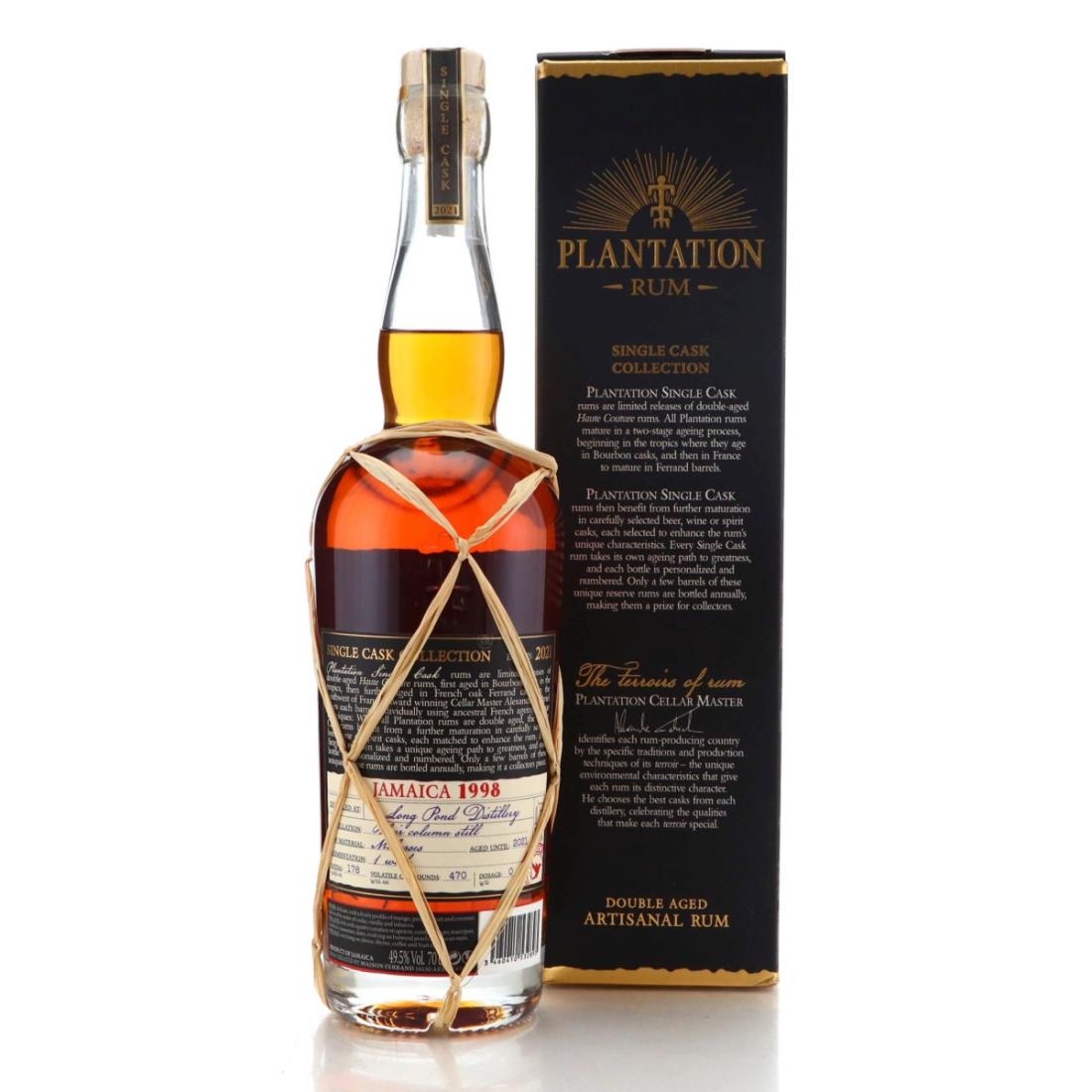 Image for Long Pond 1998 Plantation Single Cask - Bardstown Bourbon Company