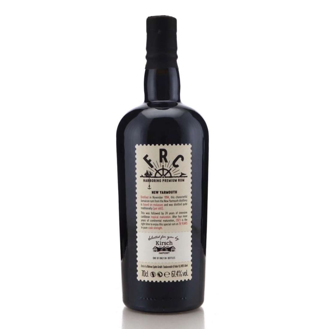 Image for New Yarmouth 1994 Flensburg Rum Company 28 Year Old