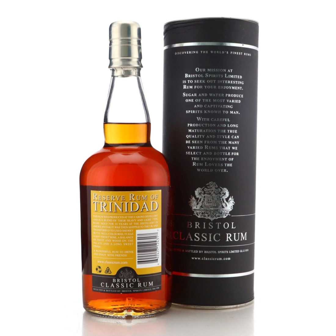 Image for Caroni Bristol Classic Rum 10 Year Old