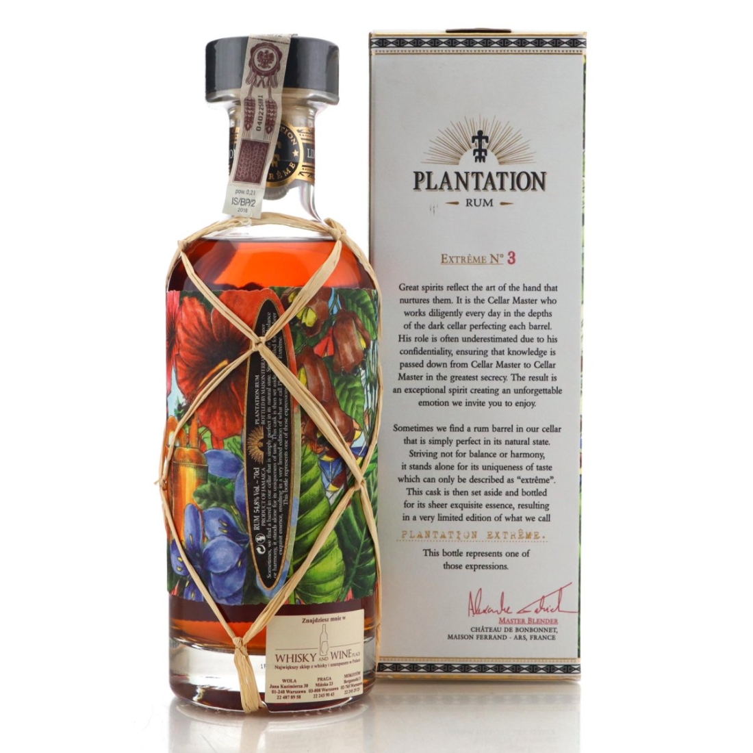 Image for Long Pond ITP 1996 Plantation 22 Year Old Extrême No.3
