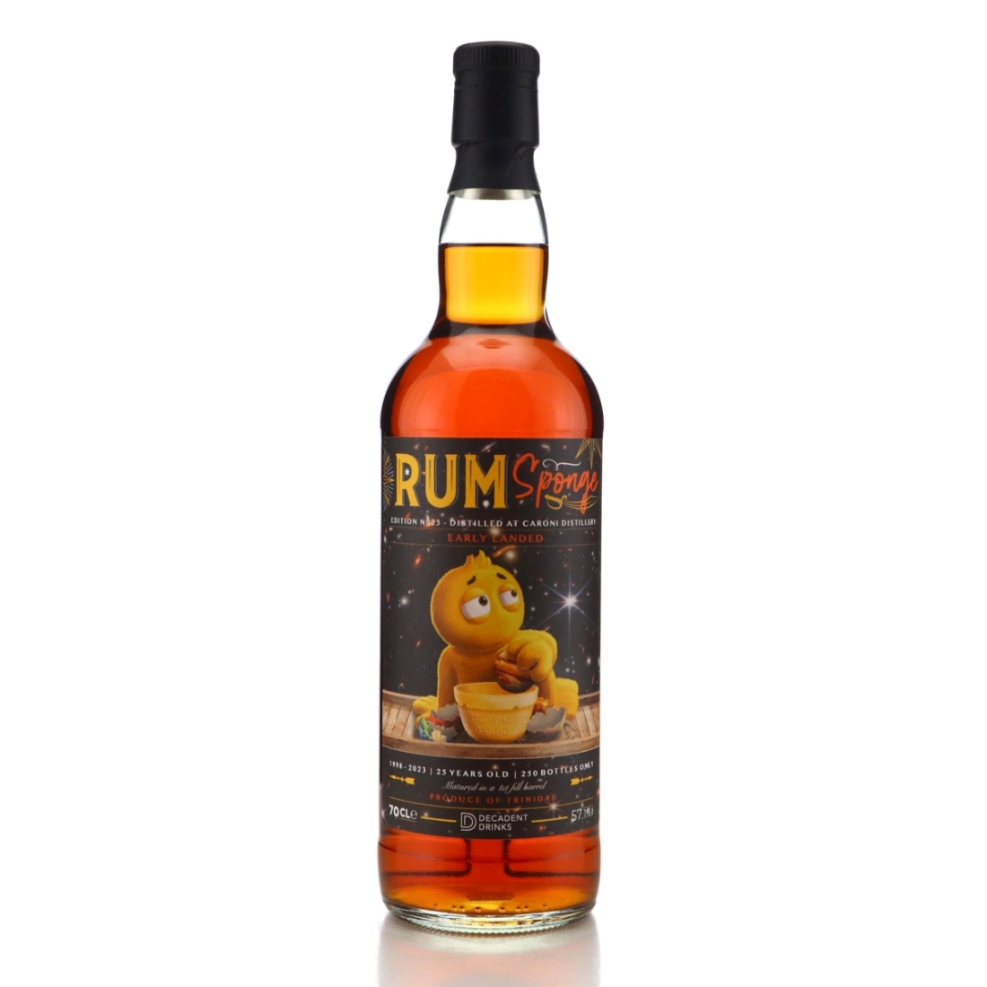 Image for Caroni 1998 Rum Sponge 25 Year Old Edition No.23