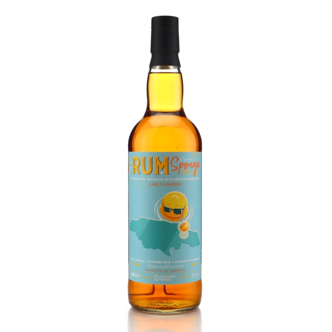 Image for Clarendon & Monymusk Rum Sponge 10 Year Old  Edition No.25 Early Landed