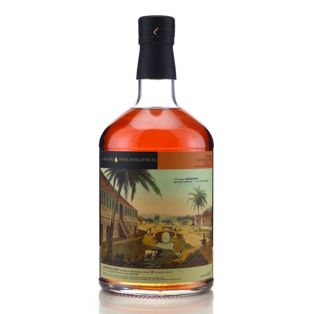 Image for Jamaica Rum 2016 Liquid Treasures 3 Year Old