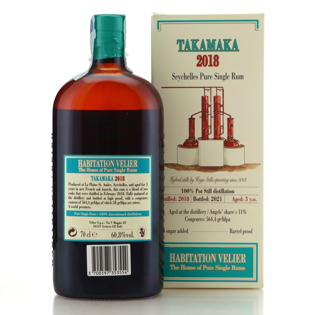 Image for Takamaka 2018 Habitation Velier 3 Year Old