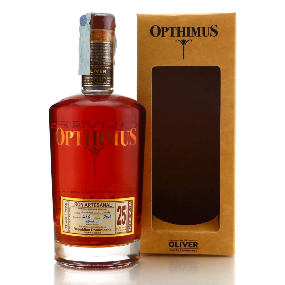 Image for Opthimus Summa Cum Laude 25 Year Old 2016