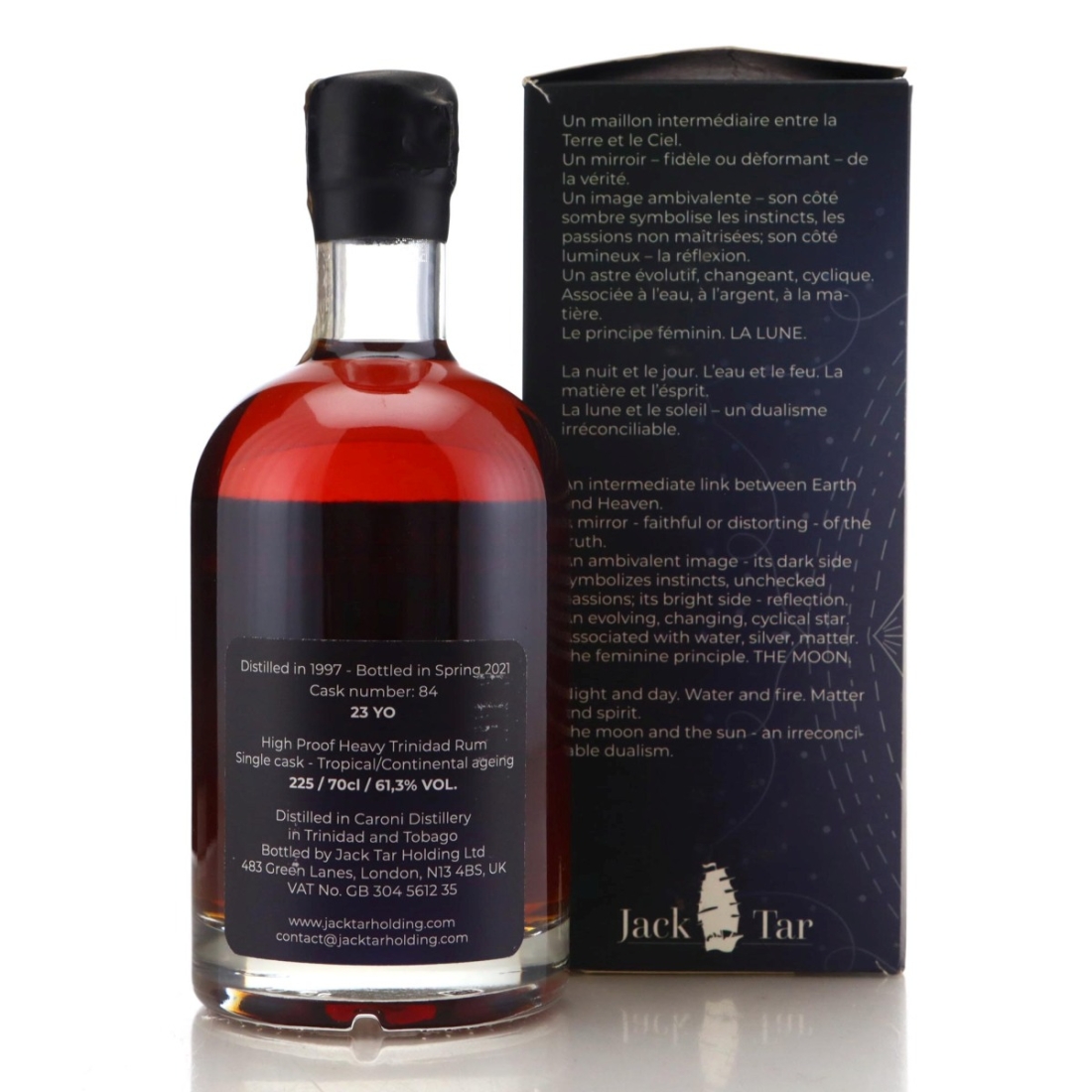 Image for Caroni 1997 La Lune 23 Year Old
