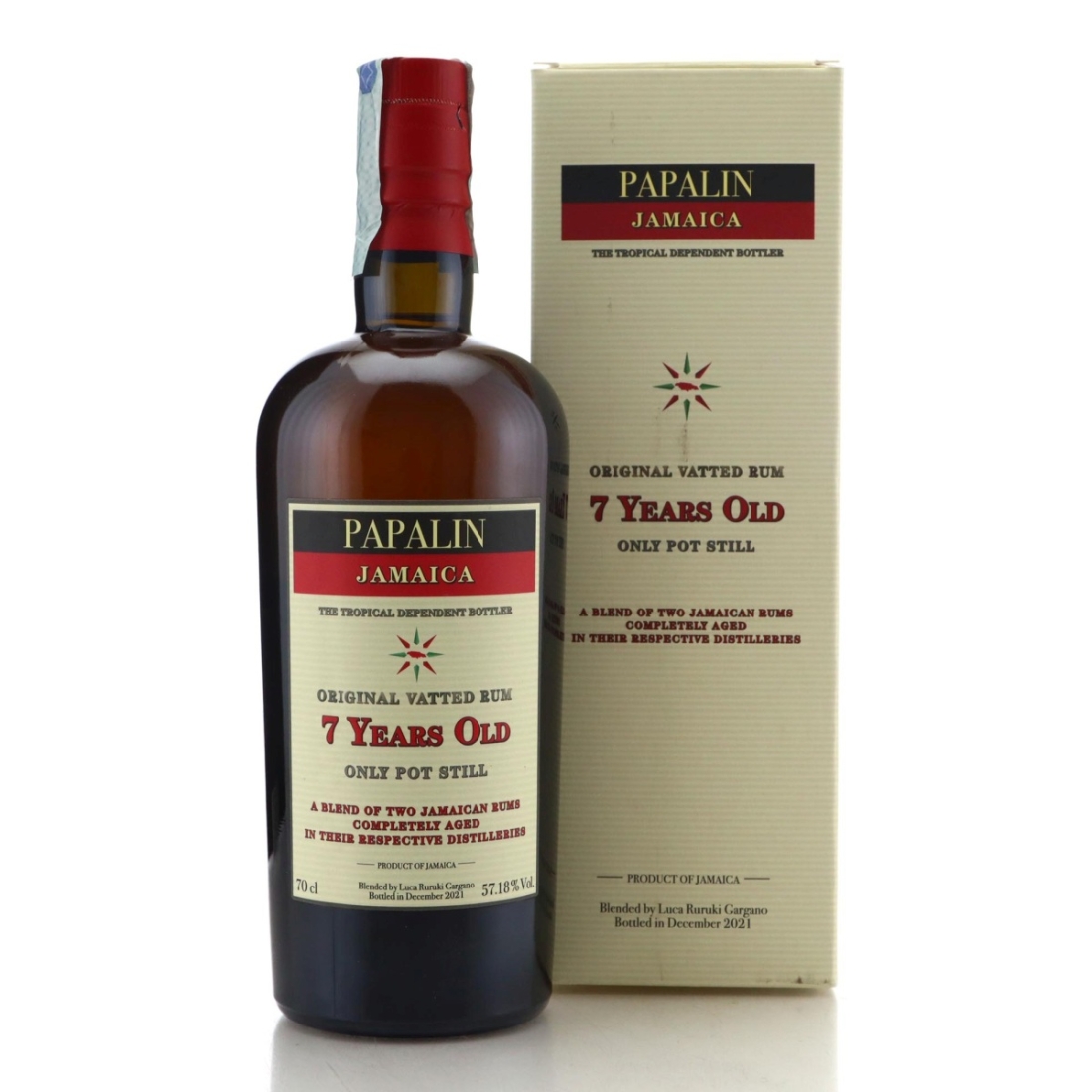 Image for Papalin Jamaica 7 Year Old Original Vatted Rum