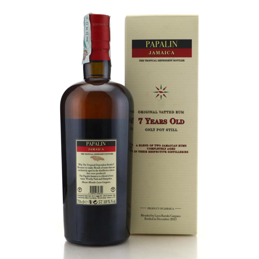 Image for Papalin Jamaica 7 Year Old Original Vatted Rum