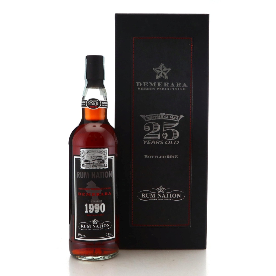 Image for Demerara 1990 Rum Nation 25 Year Old