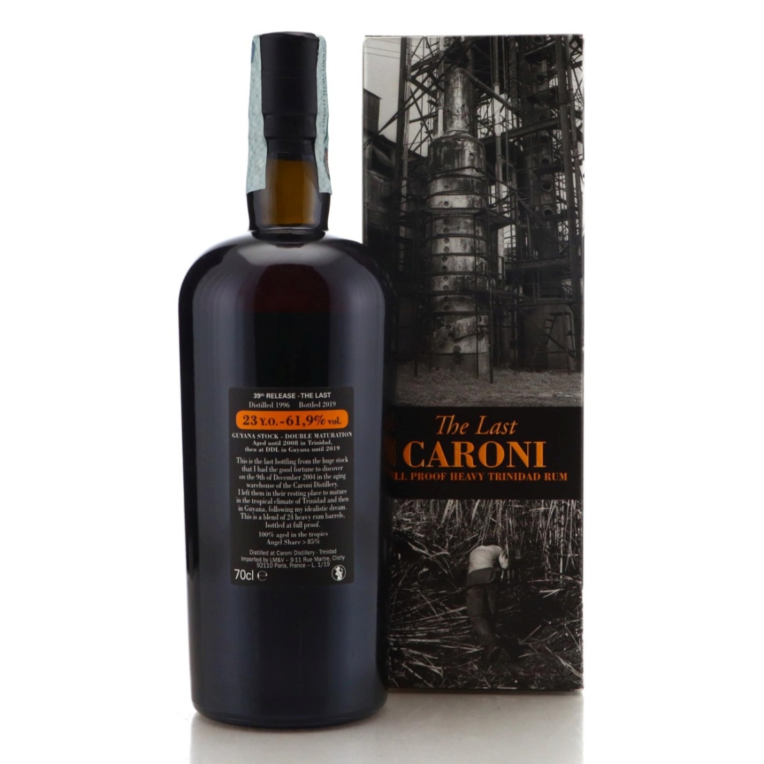 Image for Caroni 1996 Full Proof 23 Year Old Heavy - The Last Caroni
