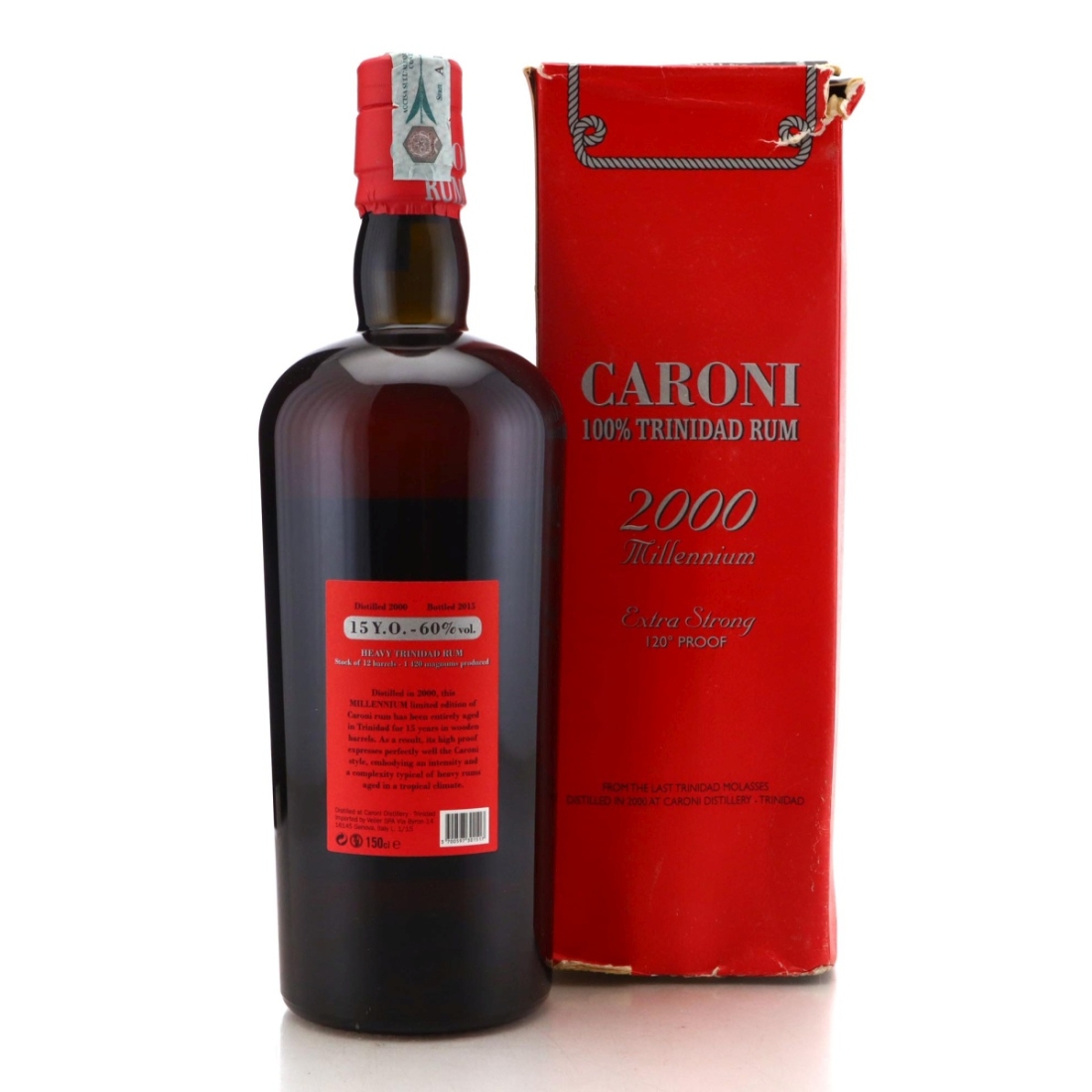 Image for Caroni 2000 100% Trinidad Rum 15 Year Old Magnum