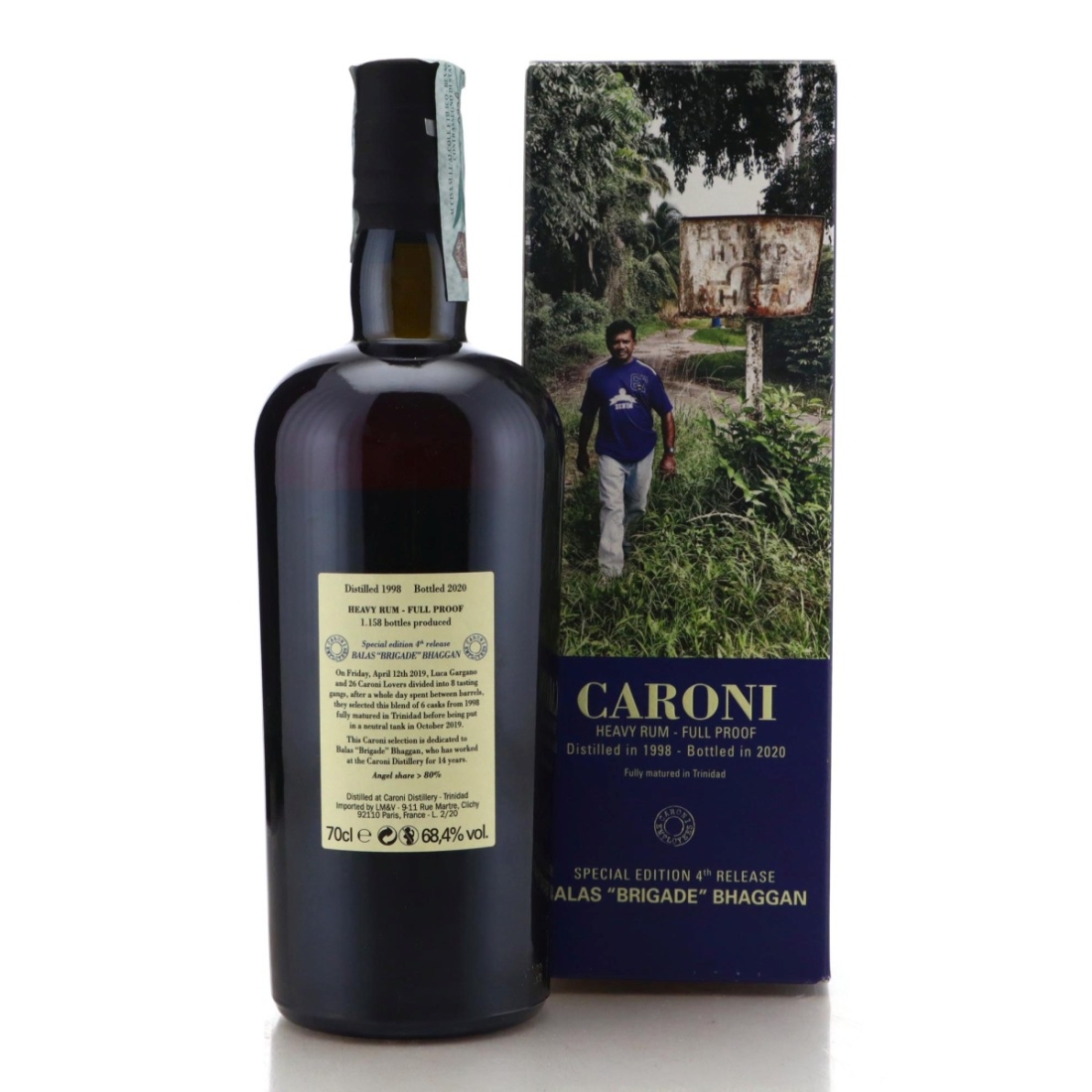 Image for Caroni 1998 Full Proof Heavy - Balas "Brigade" Bhaggan