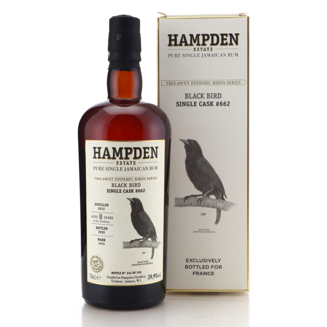 Image for Hampden Estate OWH 2012 Trelawny Endemic Birds 8 Year Old - Black Bird