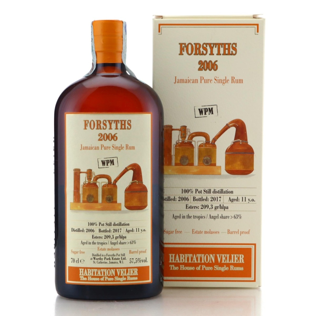 Image for Forsyths WPM 2006 Habitation Velier 11 Year Old